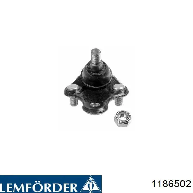 Шаровая опора, нижняя Lemforder 1186502 цена, от 10.91 USD