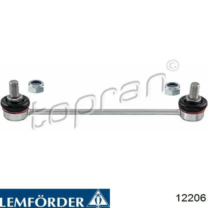 Стойка переднего стабилизатора 12206 Lemforder