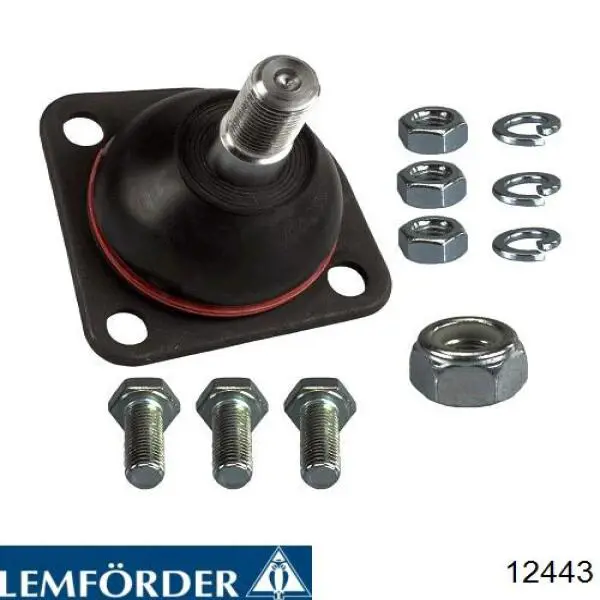 Шаровая опора верхняя LEMFORDER 12443 Шаровая опора верхняя LEMFORDER 12443