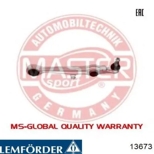 Стойки и рычаги подвески Lemforder 13673 цена, от 42.23 USD