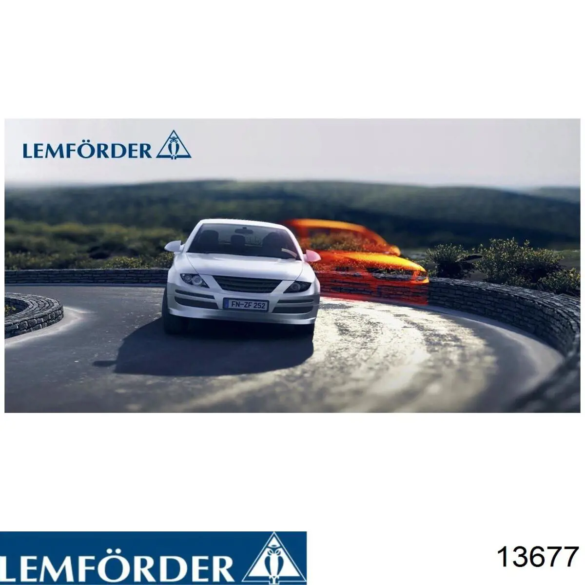Купить 13677 Lemforder Нижний правый рычаг передней подвески
