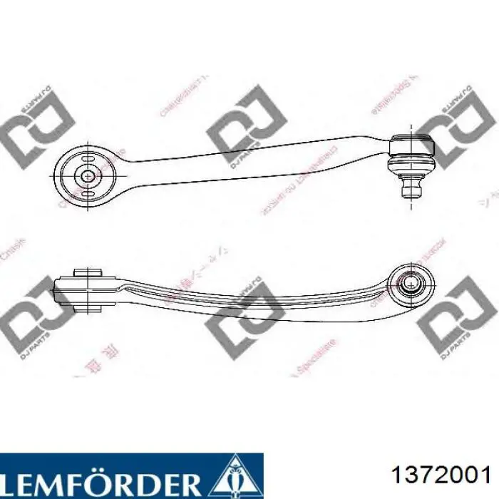 Рычаг передней подвески верхний правый Lemforder 1372001 цена, от 16.91 USD