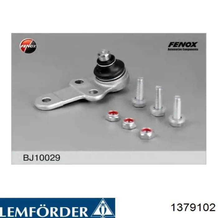 Нижняя левая шаровая опора Lemforder 1379102 цена, от 12.10 USD