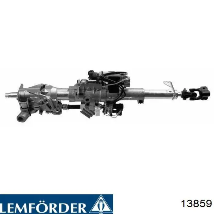 13859 Lemforder шланг (патрубок радиатора охлаждения верхний)