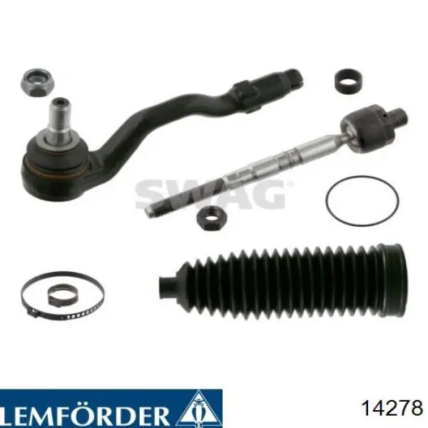 Купить 14278 Lemforder Тяга рулевая в сборе левая