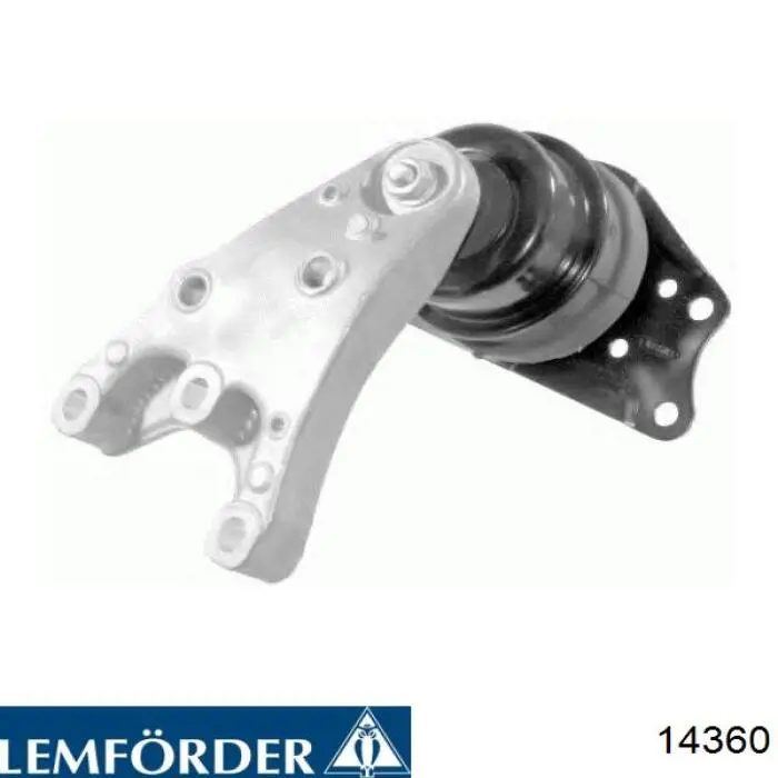 Гидроопора двигателя передняя Lemforder 14360 цена, от 25.95 USD