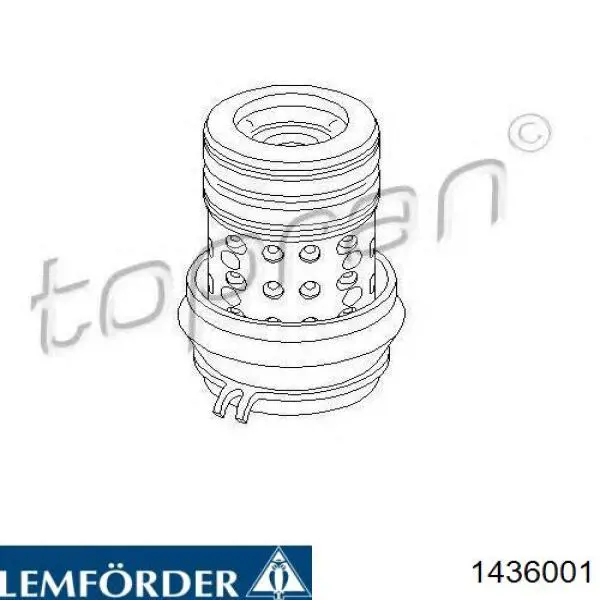 1436001 Lemforder Подушка передней опоры двигателя