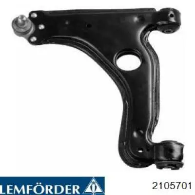 Левый рычаг передней нижней подвески Lemforder 2105701 цена, от 37.47 USD