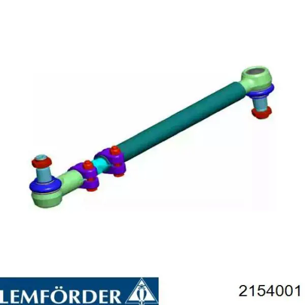 Тяга рулевая в сборе левая 2154001 Lemforder