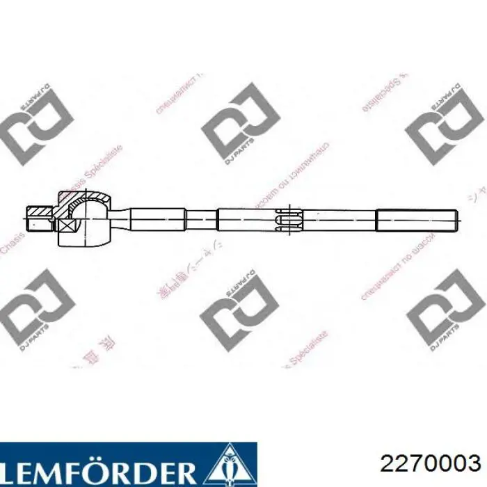 Рулевая тяга Lemforder 2270003 цена, от 10.42 USD