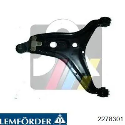 Левый рычаг передней нижней подвески Lemforder 2278301 цена, от 41.86 USD