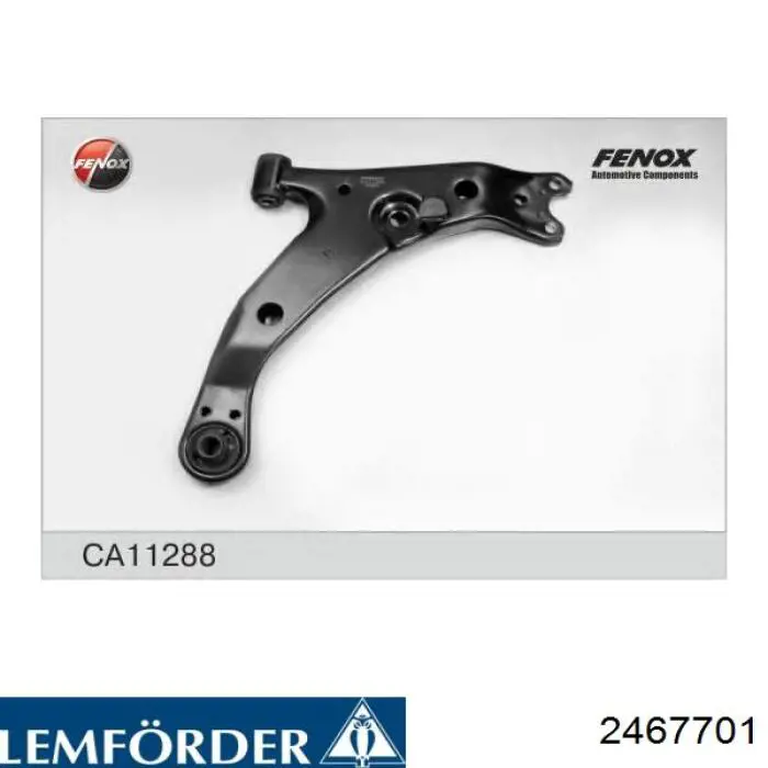 Правый рычаг передней нижней подвески Lemforder 2467701 цена, от 25.34 USD