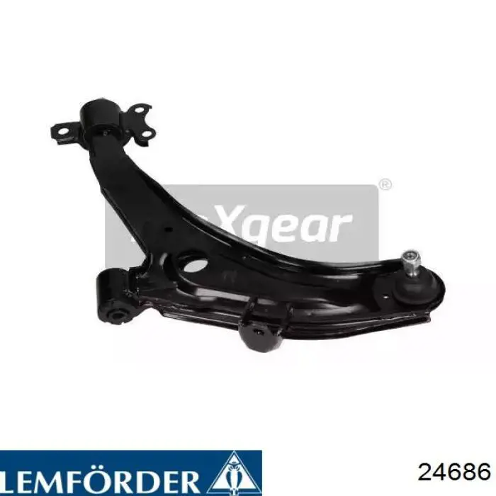 Правый рычаг передней нижней подвески Lemforder 24686 цена, от 51.46 USD