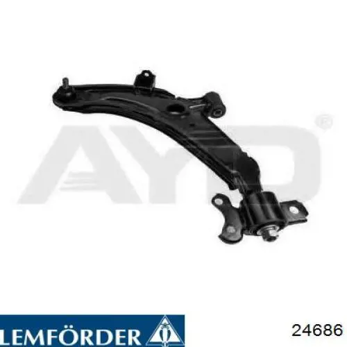 Купить 24686 Lemforder Нижний правый рычаг передней подвески