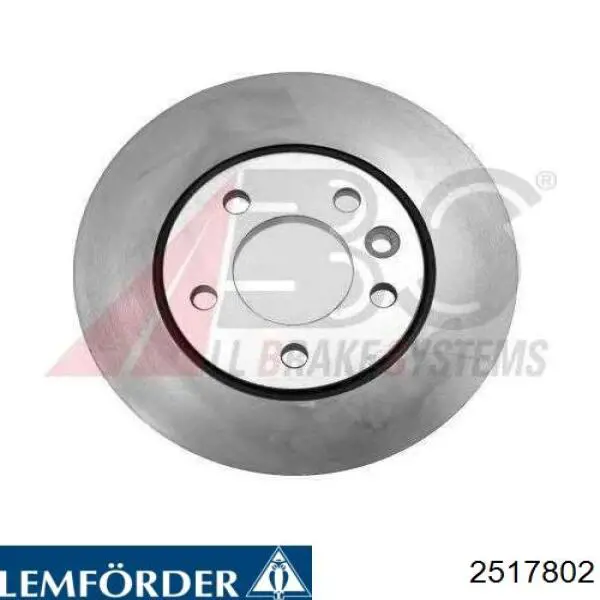 Передний нижний рычаг Lemforder 2517802