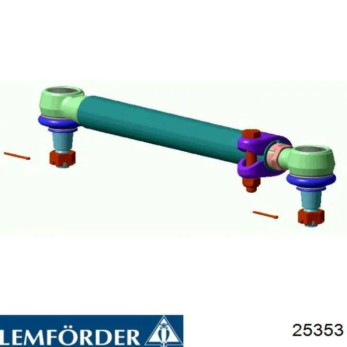 25353 Lemforder Наконечник поперечной рулевой тяги
