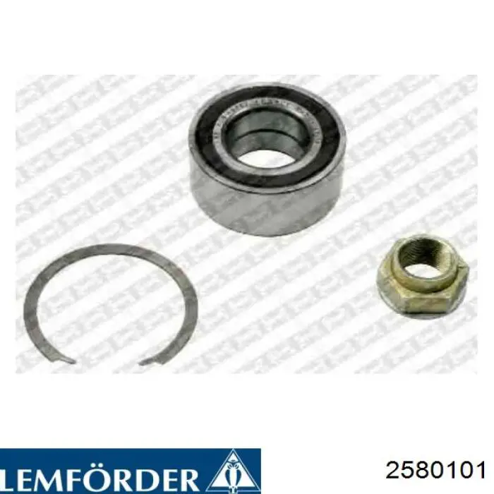 2580101 Lemforder Тяжка стабилизатора, переднего, правая