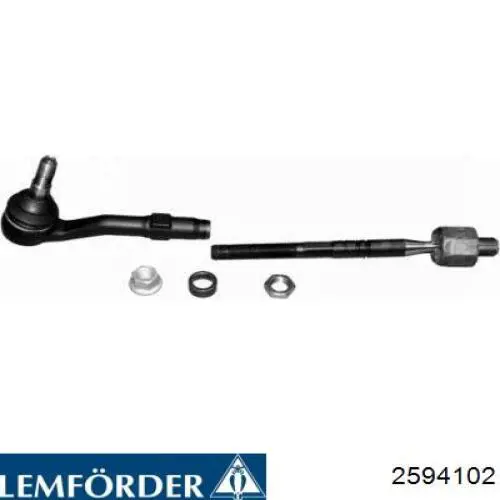 Левый рычаг передней нижней подвески Lemforder 2594102 цена, от 33.57 USD