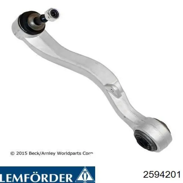 Купить 2594201 Lemforder Нижний правый рычаг передней подвески