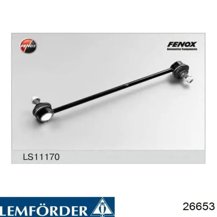 Тяга переднего стабилизатора Lemforder 26653 цена, от 11.27 USD