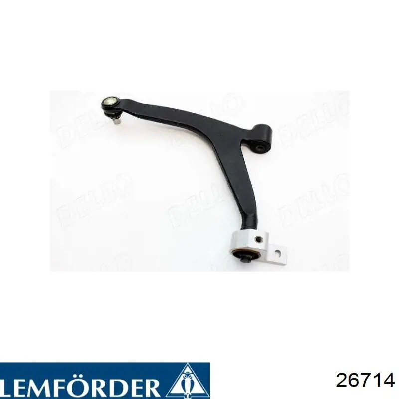 Левый рычаг передней нижней подвески Lemforder 26714 цена, от 47.80 USD