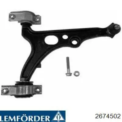 2674502 Lemforder Рычаг передней подвески нижний, правый
