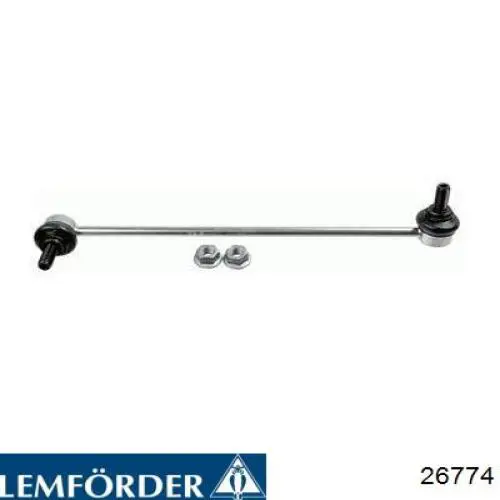 Тяга переднего стабилизатора Lemforder 26774 цена, от 24.82 USD