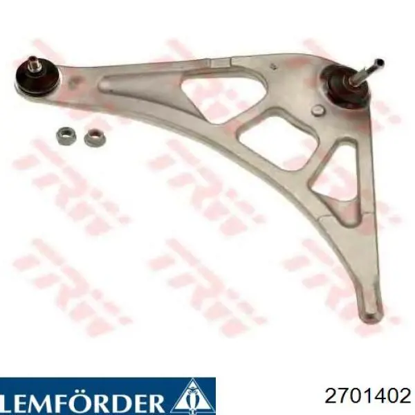 Левый рычаг передней нижней подвески Lemforder 2701402 цена, от 80.32 USD