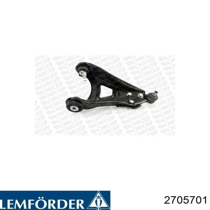 Правый рычаг передней нижней подвески Lemforder 2705701 цена, от 45.70 USD