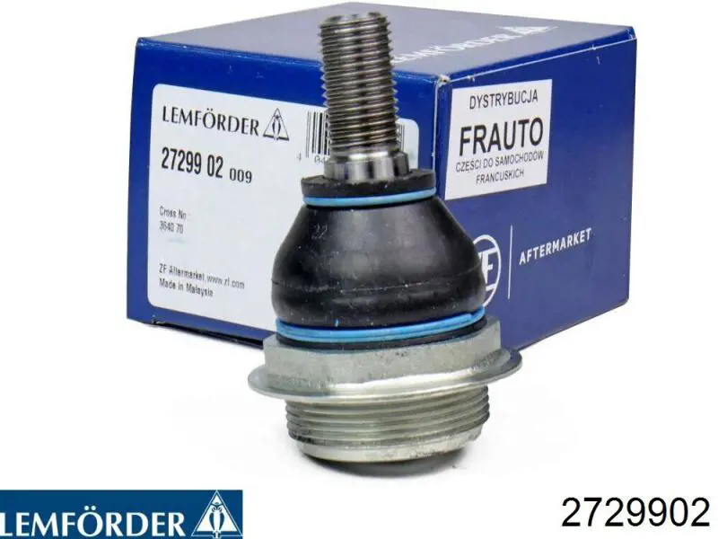Шаровая опора, нижняя Lemforder 2729902 цена, от 14.59 USD