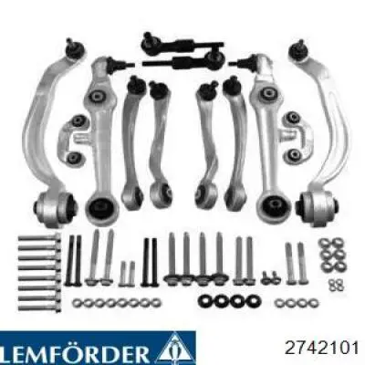 Купить 2742101 Lemforder Комплект рычагов передней подвески