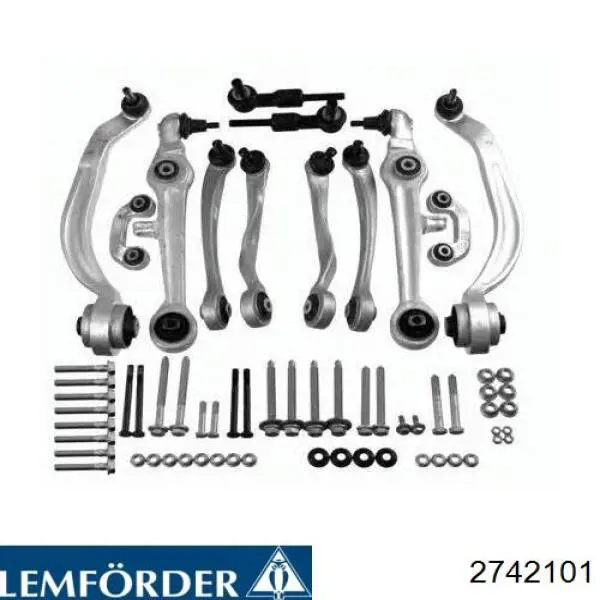 Купить 2742101 Lemforder Комплект рычагов передней подвески
