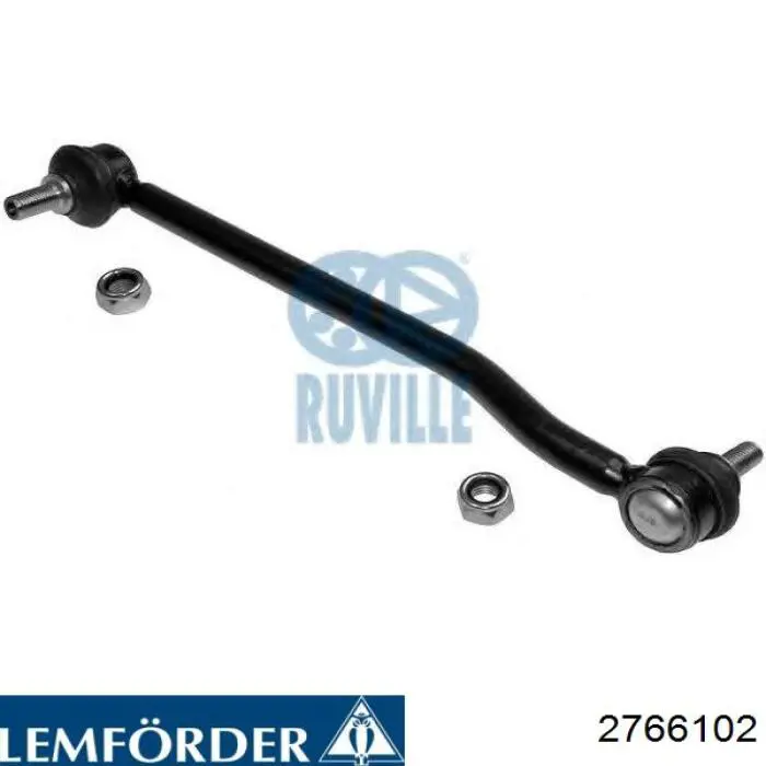 Тяга переднего стабилизатора Lemforder 2766102 цена, от 28.24 USD