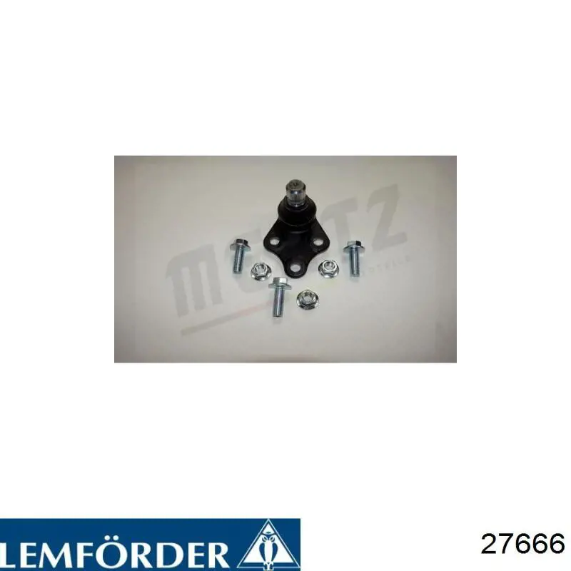 Шаровая опора, нижняя Lemforder 27666 цена, от 32.26 USD