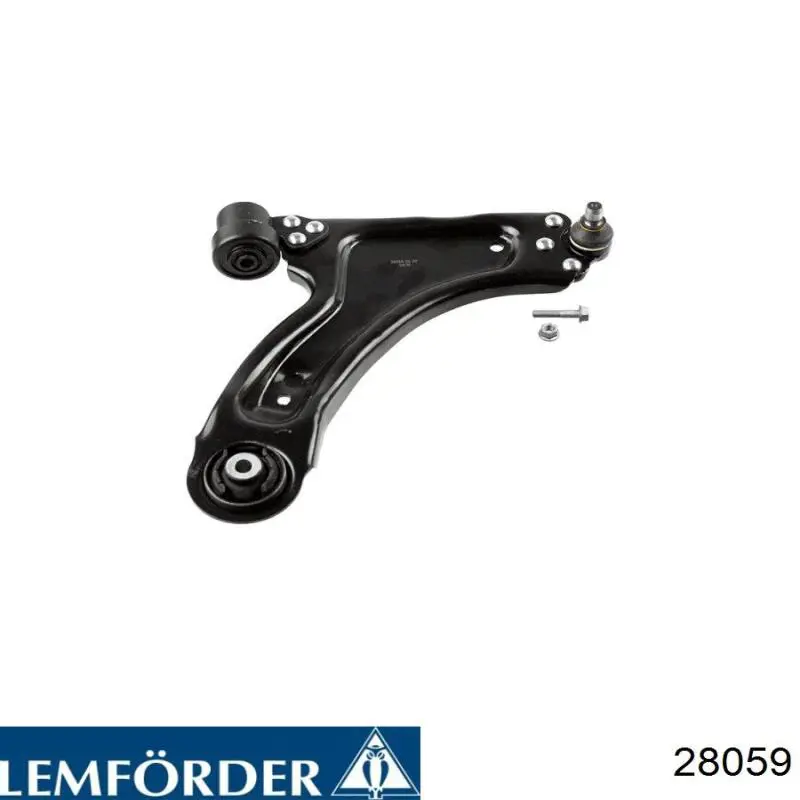 Правый рычаг передней нижней подвески Lemforder 28059 цена, от 55.15 USD