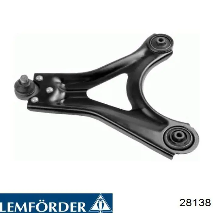 Правый рычаг передней нижней подвески Lemforder 28138 цена, от 77.84 USD