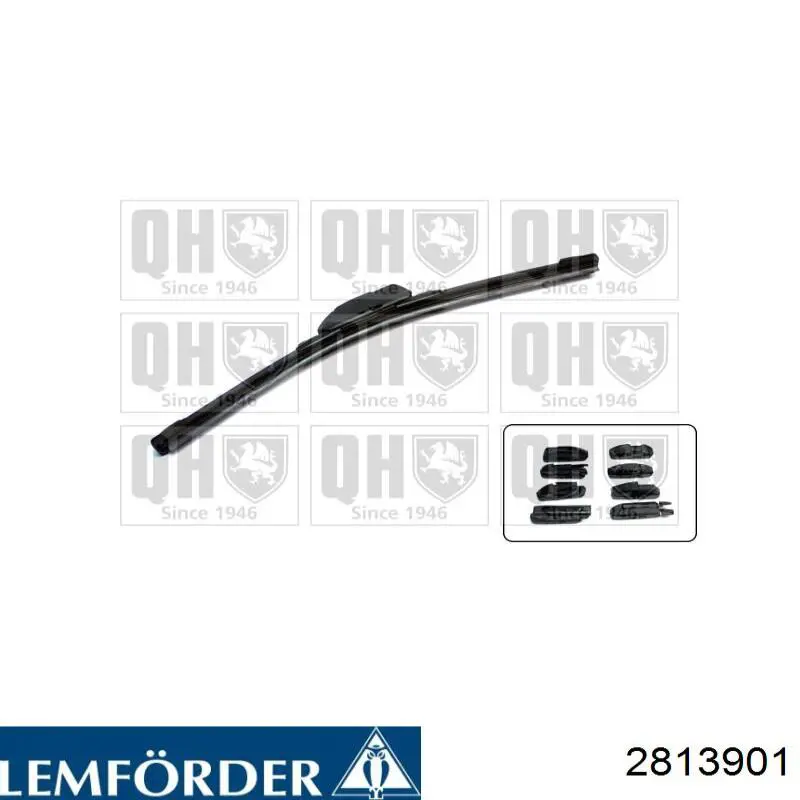 Левый рычаг передней нижней подвески Lemforder 2813901 цена, от 65.45 USD