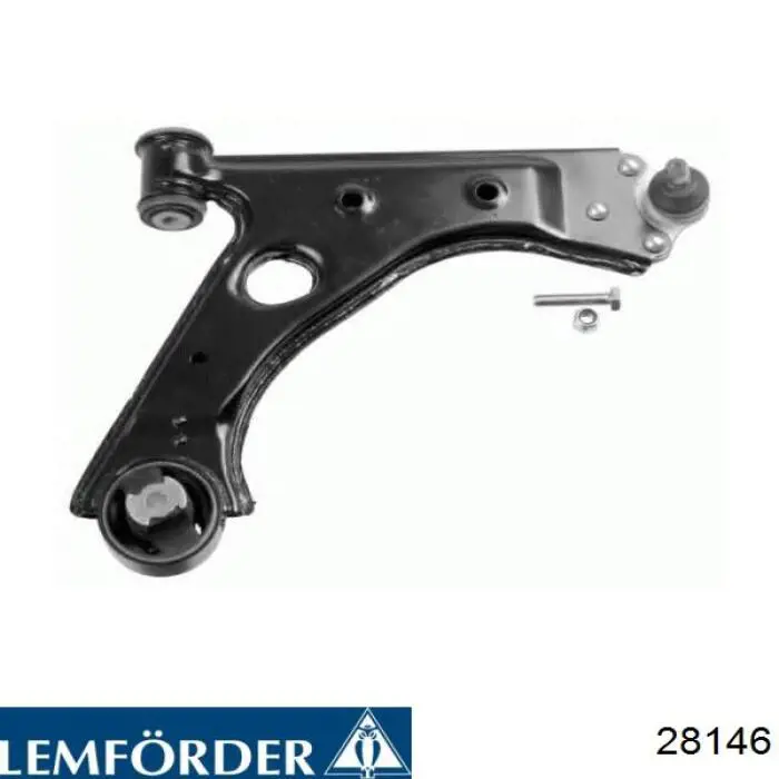 Правый рычаг передней нижней подвески Lemforder 28146 цена, от 47.80 USD