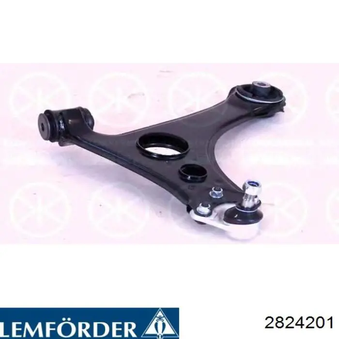 Купить 2824201 Lemforder Нижний правый рычаг передней подвески