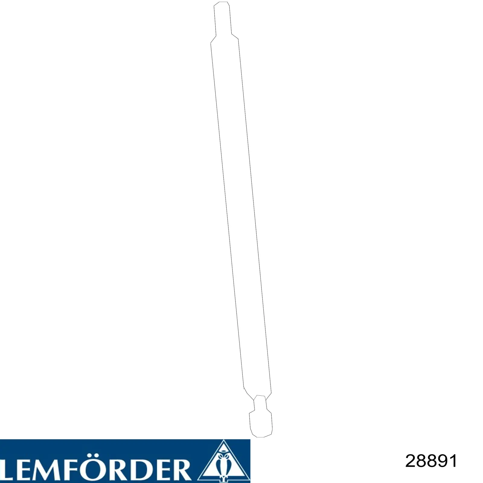 Тяга переднего стабилизатора Lemforder 28891 цена, от 14.42 USD