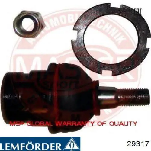 Шаровая опора, нижняя Lemforder 29317 цена, от 33.81 USD