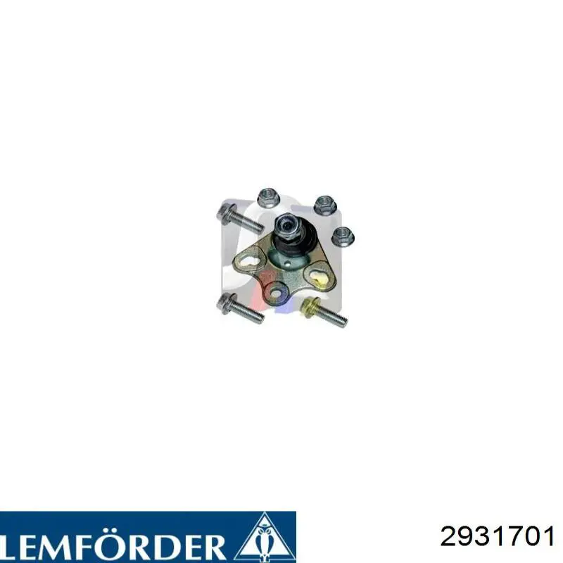 Шаровая опора, нижняя Lemforder 2931701 цена, от 22.86 USD