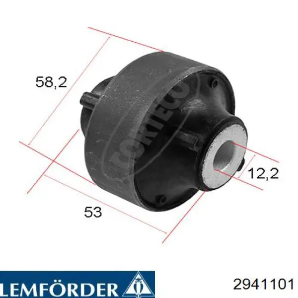 Сайлентблок переднего рычага 2941101 Lemforder