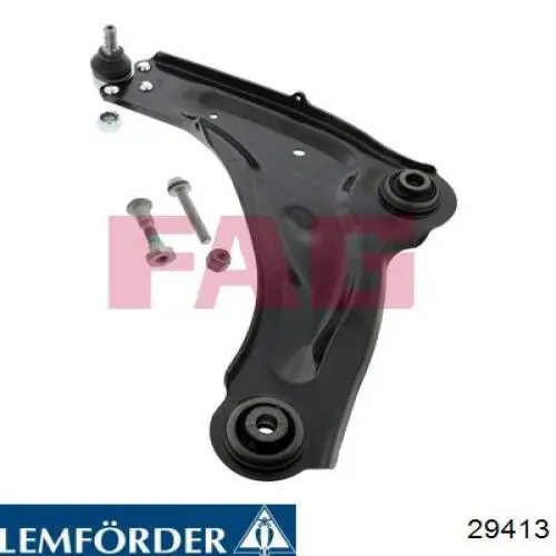 Левый рычаг передней нижней подвески Lemforder 29413 цена, от 58.61 USD