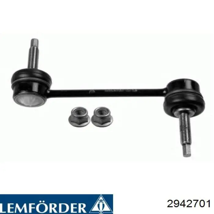 Левая стойка заднего стабилизатора 2942701 Lemforder