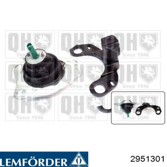 Купить 2951301 Lemforder Передняя опора двигателя