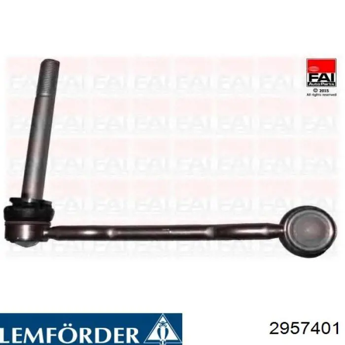 Стойка переднего стабилизатора левая 2957401 Lemforder