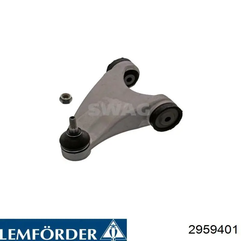 Правый рычаг передней нижней подвески Lemforder 2959401 цена, от 38.80 USD