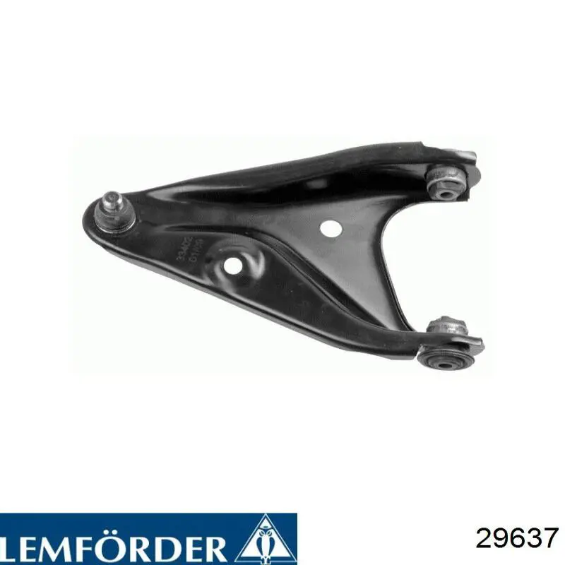 Правый рычаг передней нижней подвески Lemforder 29637 цена, от 89.36 USD