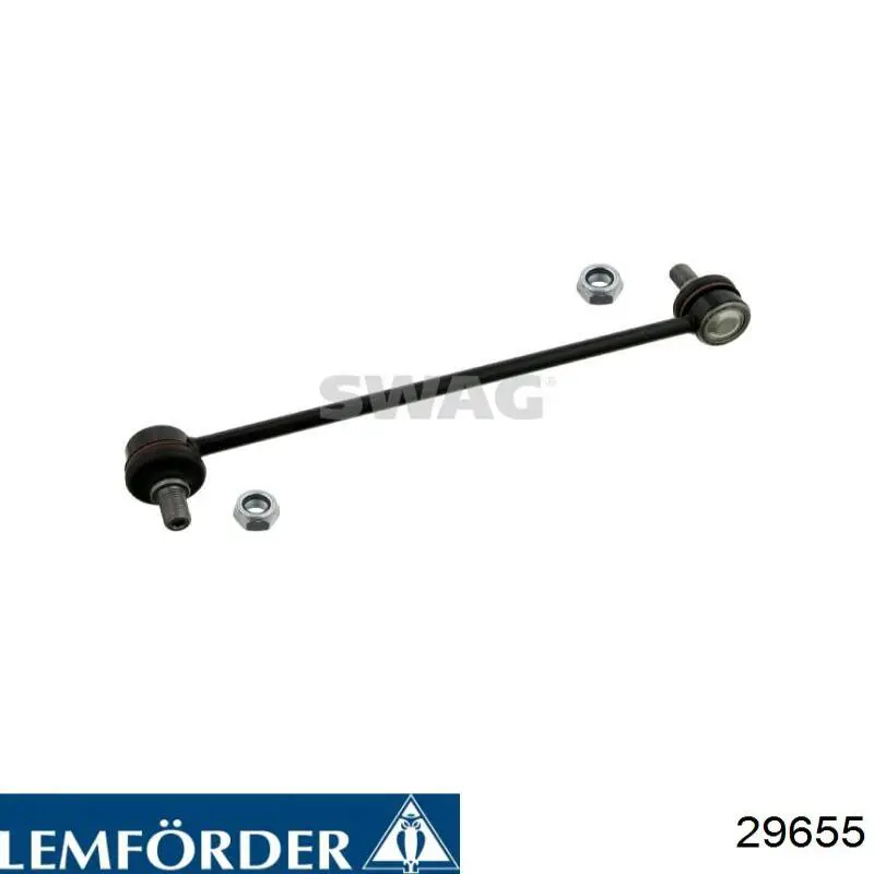 29655 Lemforder Тяжка стабилизатора, переднего, левая